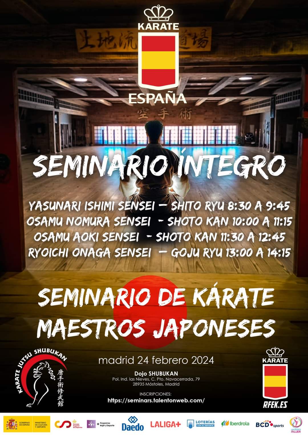 Curso Maestros Japoneses Rfek