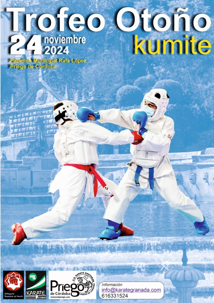 Cartel Trofeo Otoño Kumite Priego