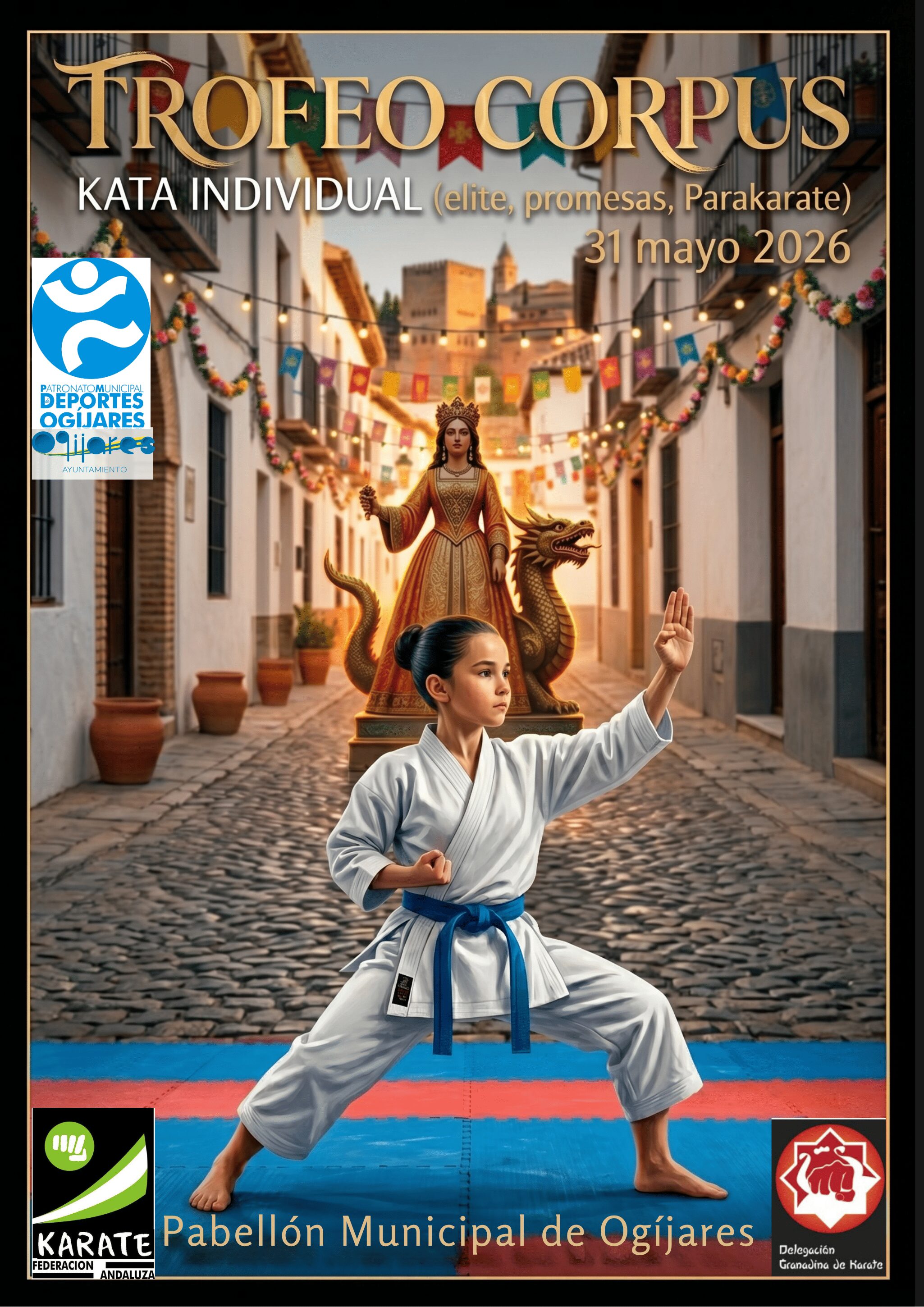 Cartel Trofeo Corpus Reducido