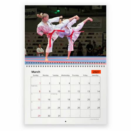 Calendario Karate
